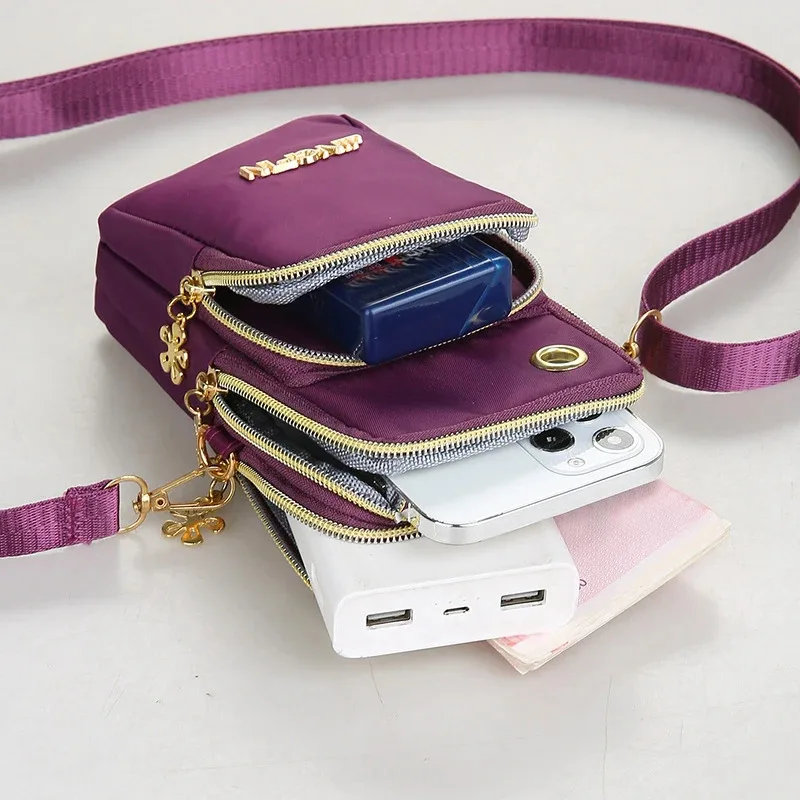 2025 New Women's Slant Mini Bag, Mobile Phone Bag, Fashion Mom Money Bag - Image 4