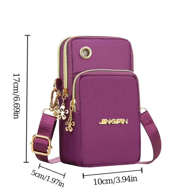 2025 New Women's Slant Mini Bag, Mobile Phone Bag, Fashion Mom Money Bag - Image 3